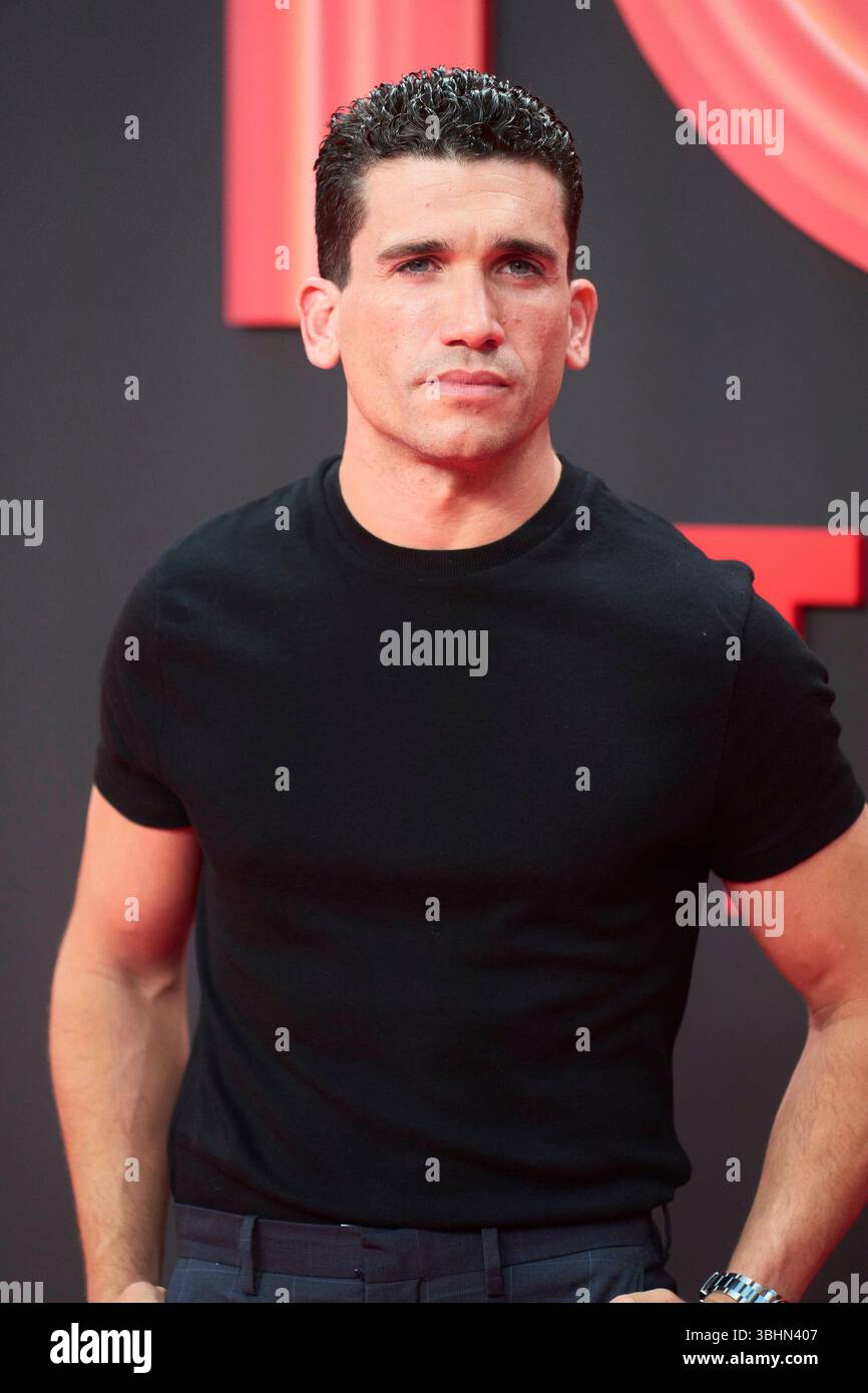 Jaime Lorente attends Netflix Spain's 10th anniversary party red carpet