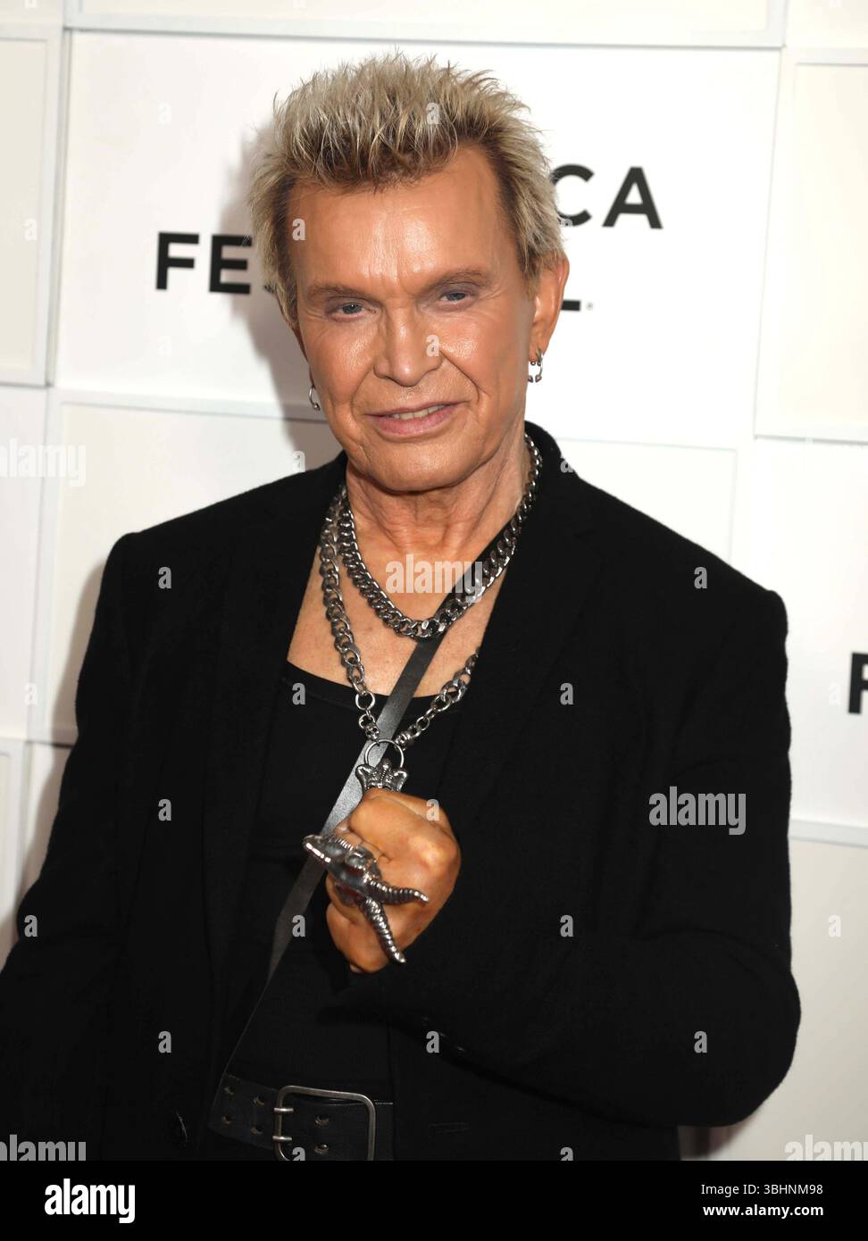 June 10, 2025, New York, New York, USA: Singer BILLY IDOL seen during ...