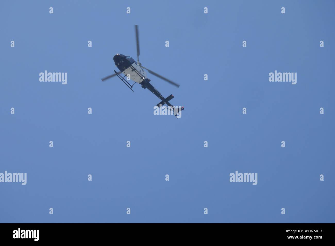 Los Angeles, California, USA 10th June 2025 LAPD Police Helicopter ...