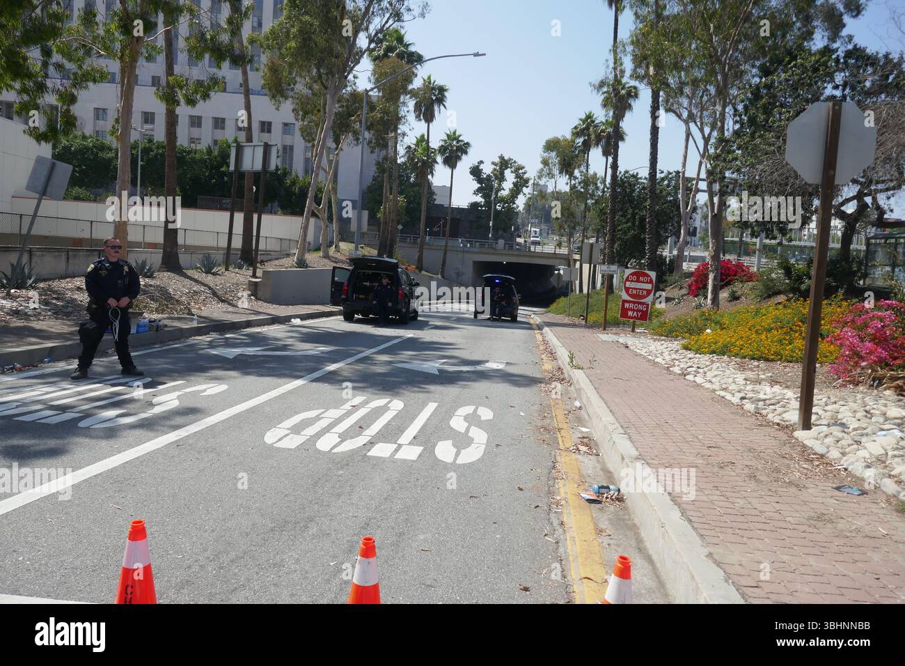 Lapd Riot Control Vehicles Los Angeles, California, USA 10th June 2025 LAPD Police during LA ...