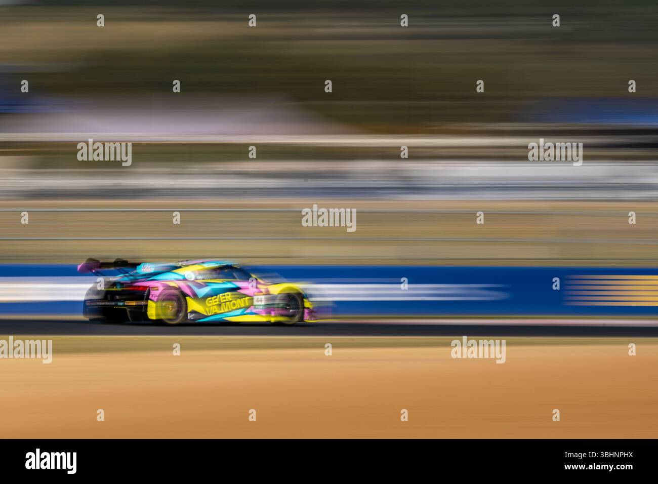 The Geyer Valmont Racing / Tigani Motorsport Audi R8 LMS EVO II driven ...
