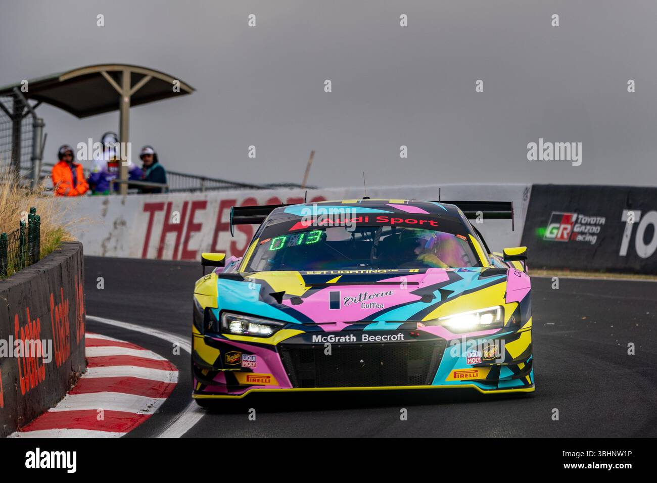 The Geyer Valmont Racing / Tigani Motorsport Audi R8 LMS EVO II driven ...