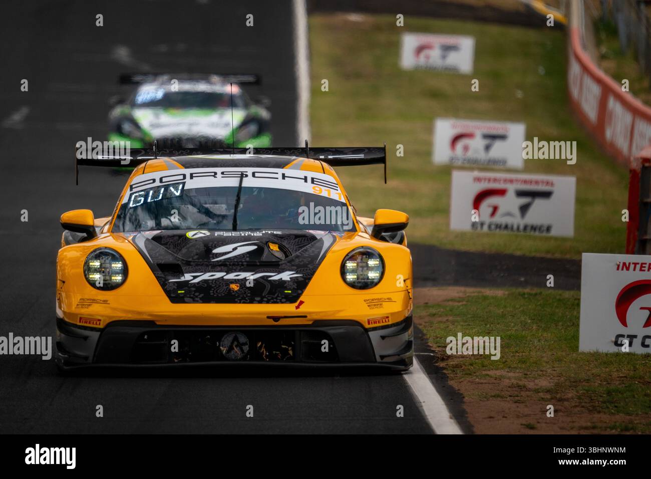 Absolute Racing Porsche Rear The Absolute Racing Porsche 911GT3R (992) driven by AYHANCAN GUVEN in ...