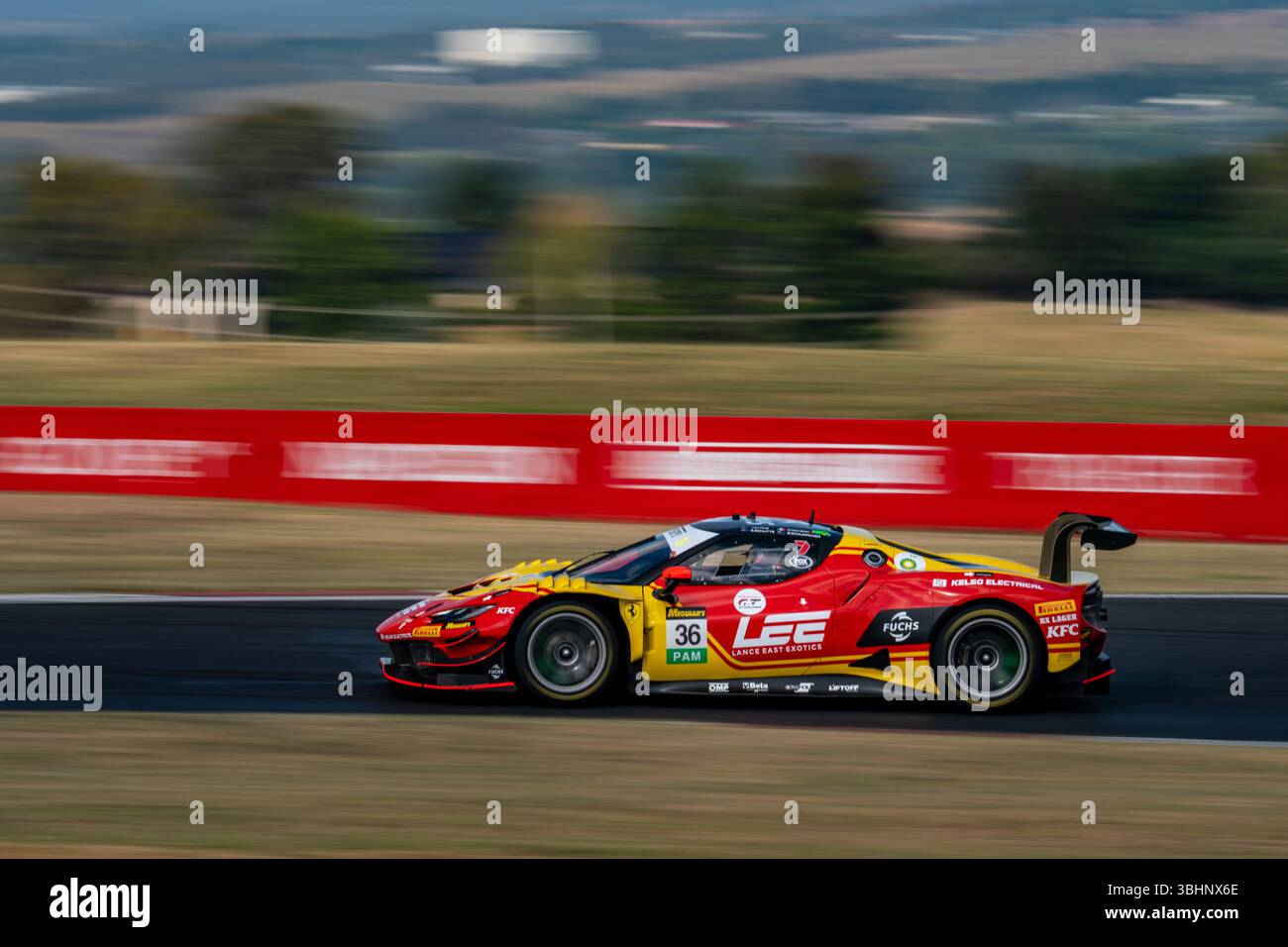 The Arise Racing GT Ferrari 296 GT3 driven by JAXON EVANS in the Pro-Am ...