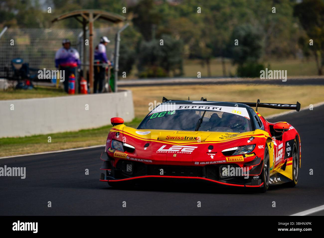 The Arise Racing GT Ferrari 296 GT3 driven by JAXON EVANS in the Pro-Am ...
