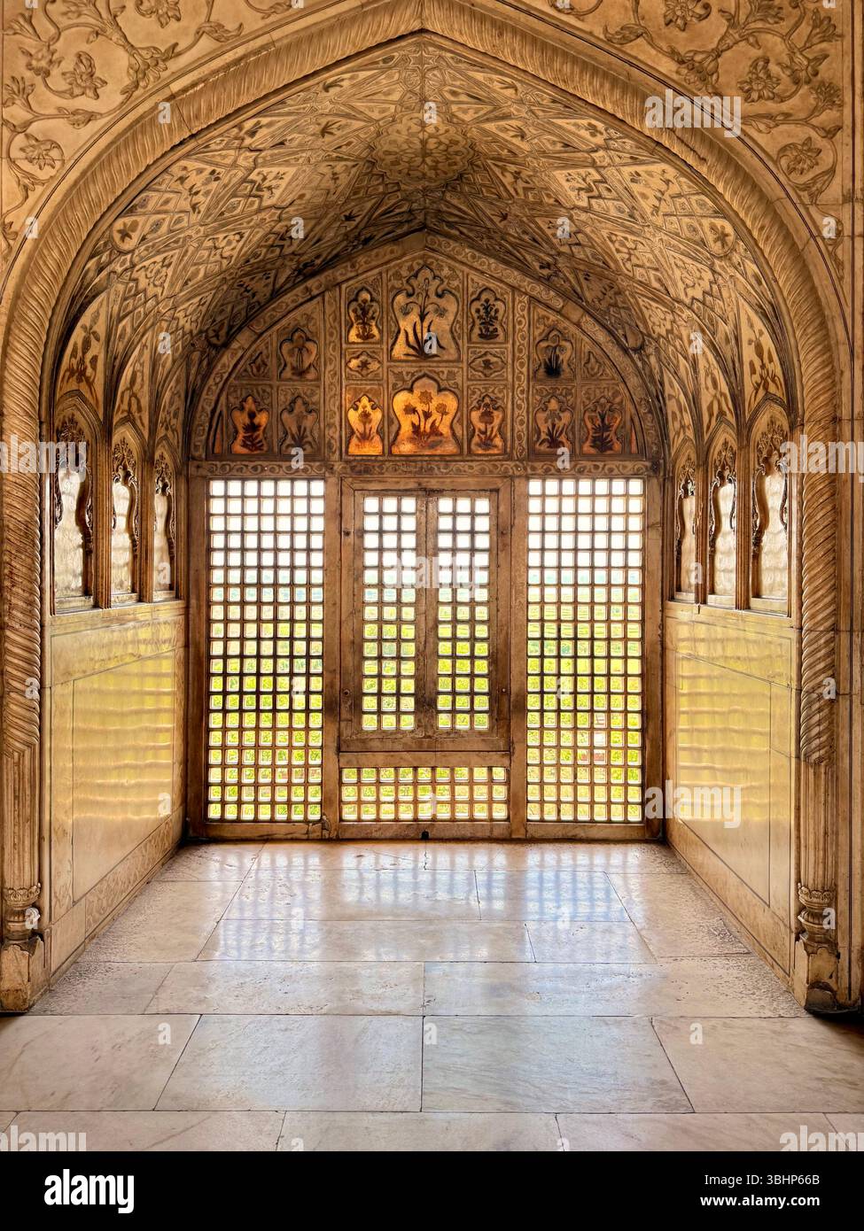 Inside the Red Fort, India - Smartphone Captured Stock Image