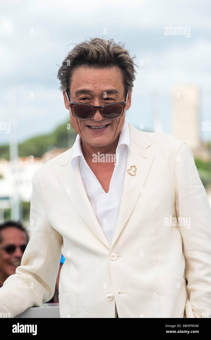 78th Cannes Film Festival May 17 2025 Actor Tony Leung Ka Fai Posing 78th Cannes Film Festival May 17 2025 Actor Tony Leung Ka Fai Posing During The Photocall Of The Film Eddigton 3BHP9NM 