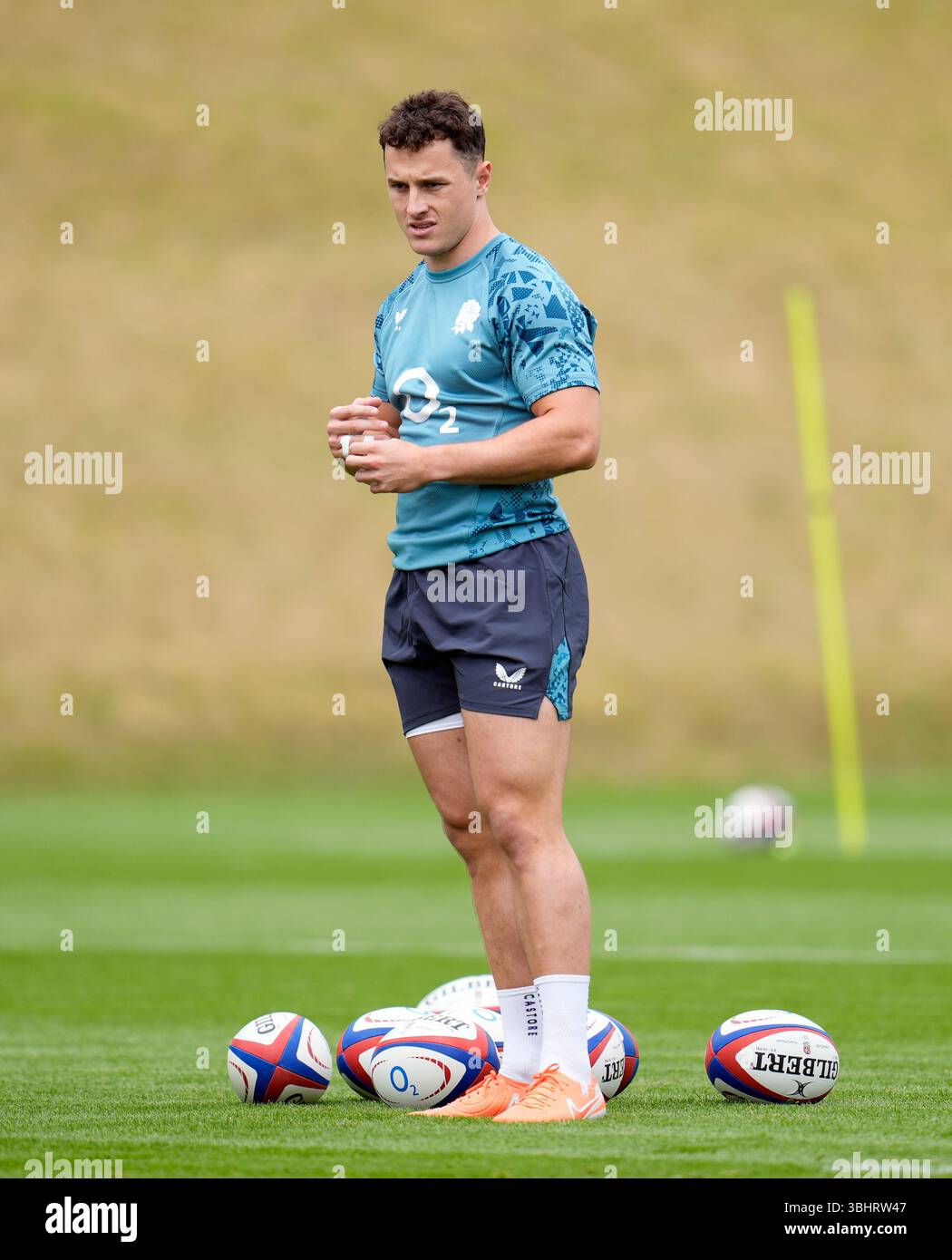 England's Henry Arundell during a training session at the Honda England ...
