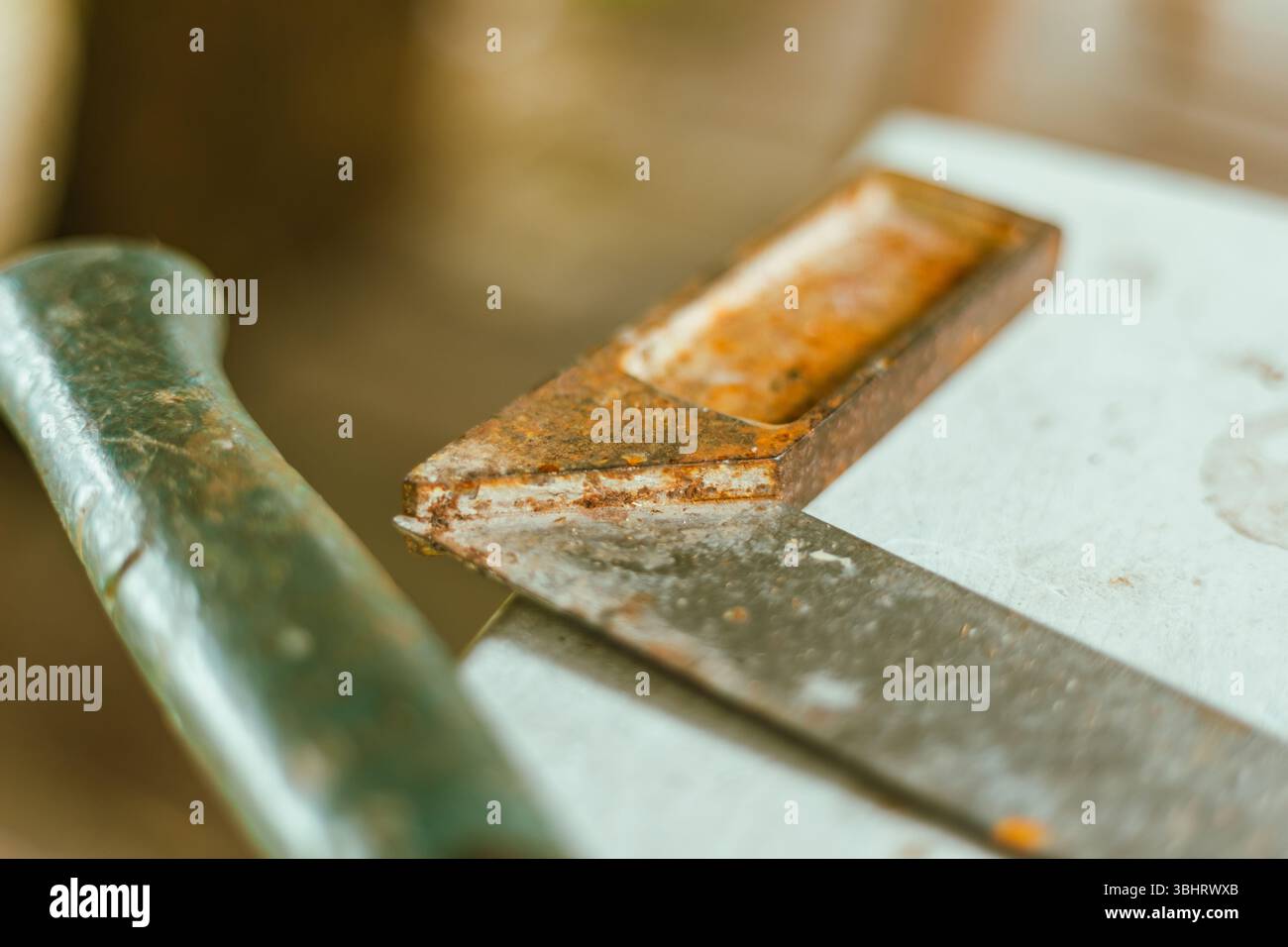 Set of tools and instruments on background. Stock Photo