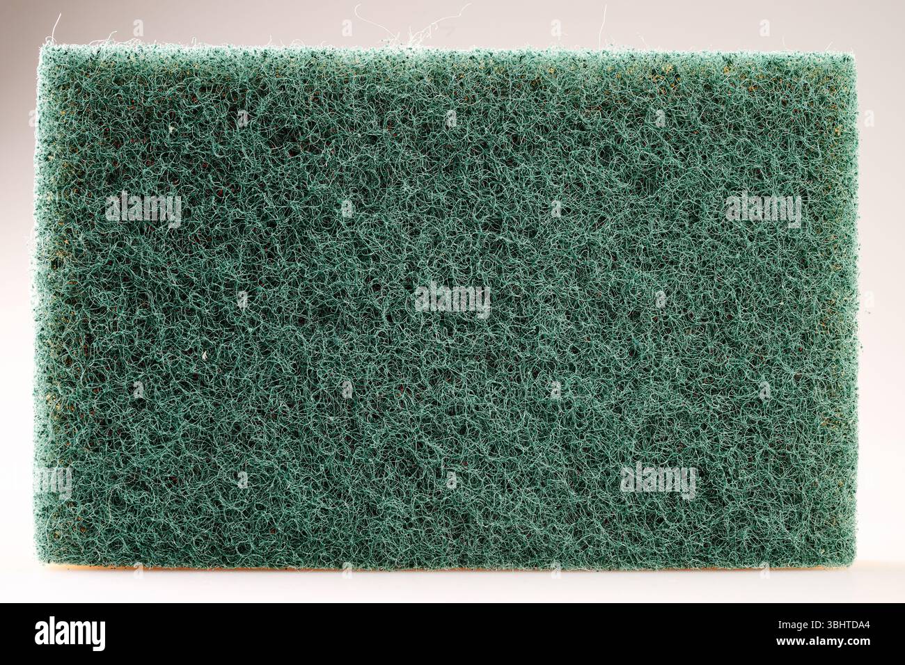 Green abrasive sponge texture for background Stock Photo