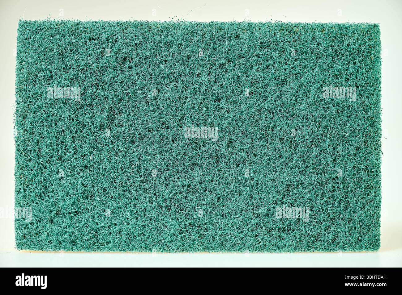 Green abrasive sponge texture for background Stock Photo