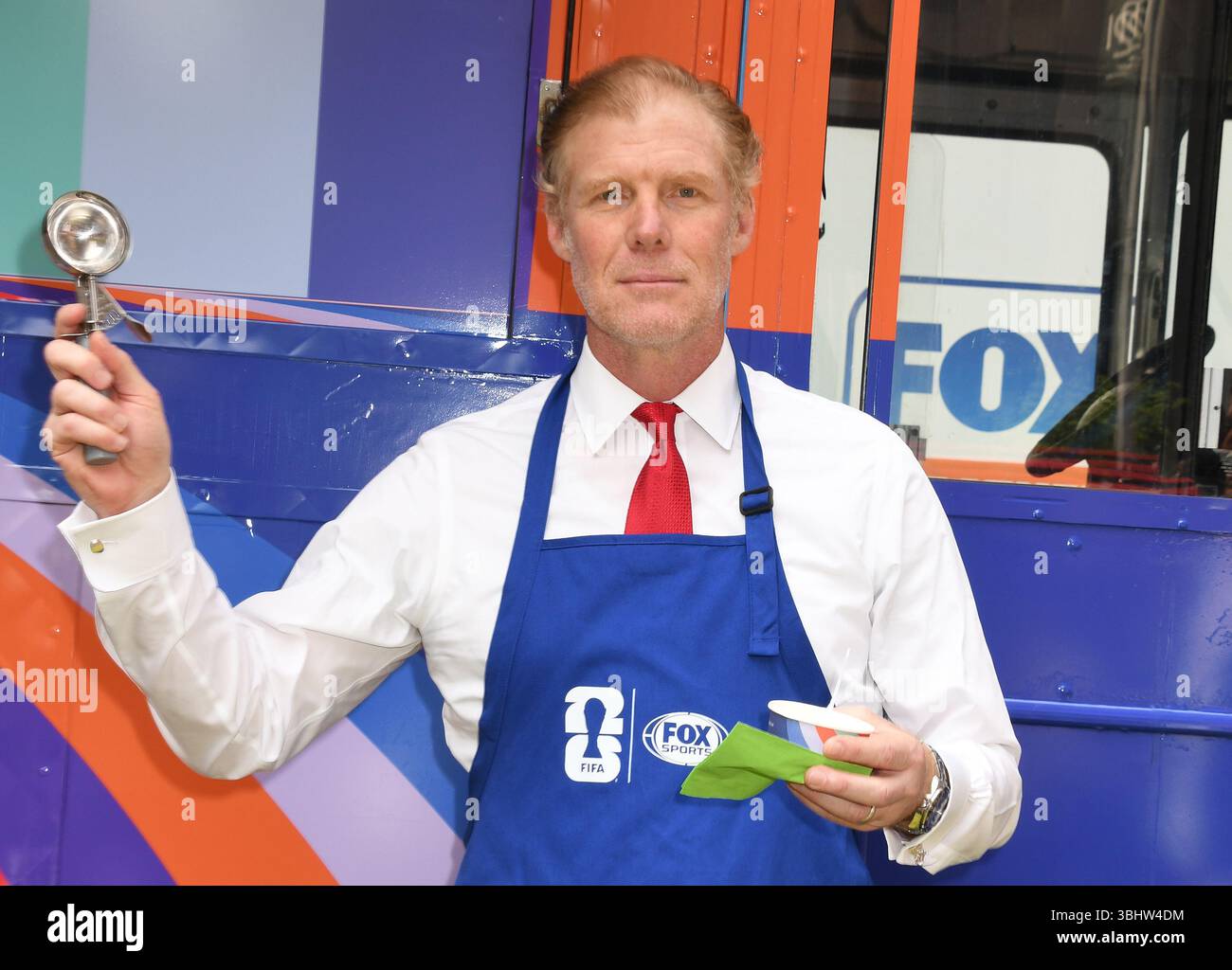 NEW YORK, NY - JUNE 11: Alexi Lalas at the FOX Sports FIFA World Cup ...