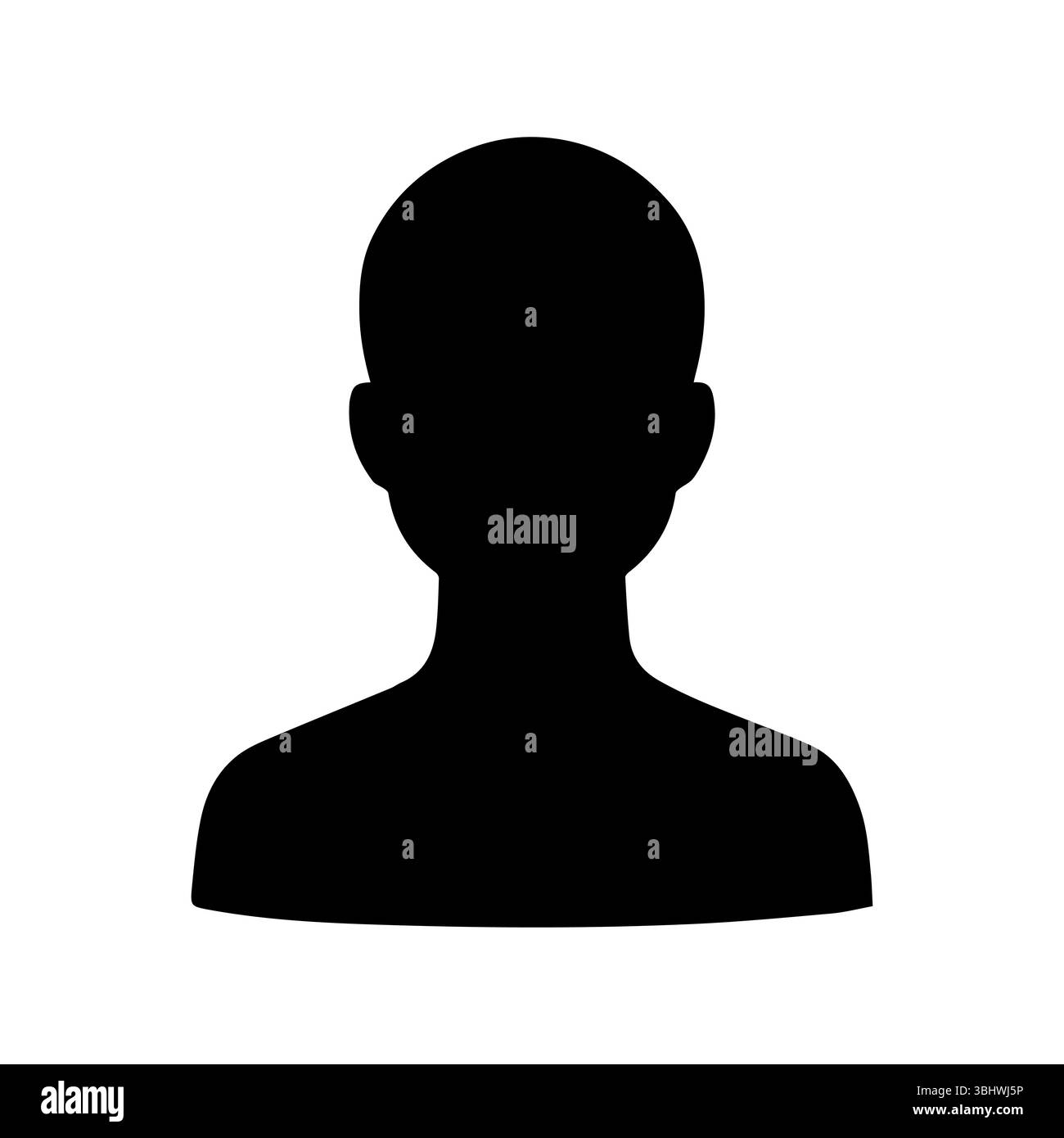 Silhouette Icon of a Person User icon profile avatar silhouette ...