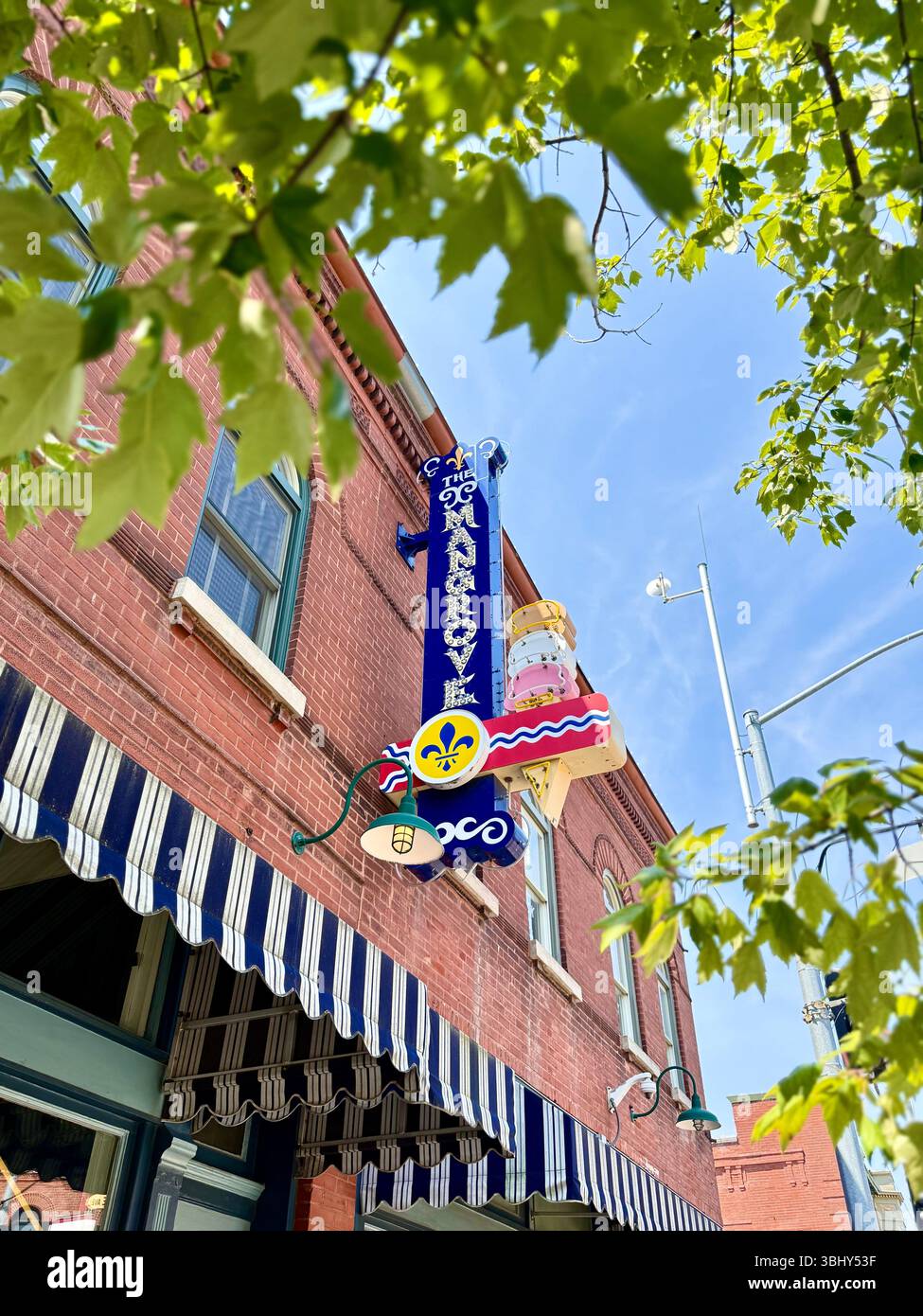 Old sign at 'The Mangrove,' St. Louis, Missouri, USA - Smartphone Captured Stock Image Old sign at 'The Mangrove,' St. Louis, Missouri, USA - Smartphone Captured Stock Image