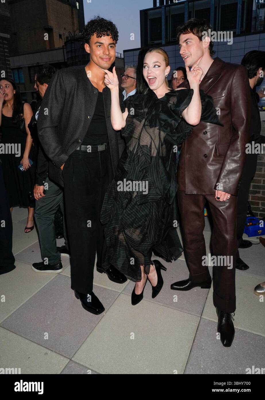 Matthew Broome, Kristine Froseth, Guy Remmers during the Season 2 ...