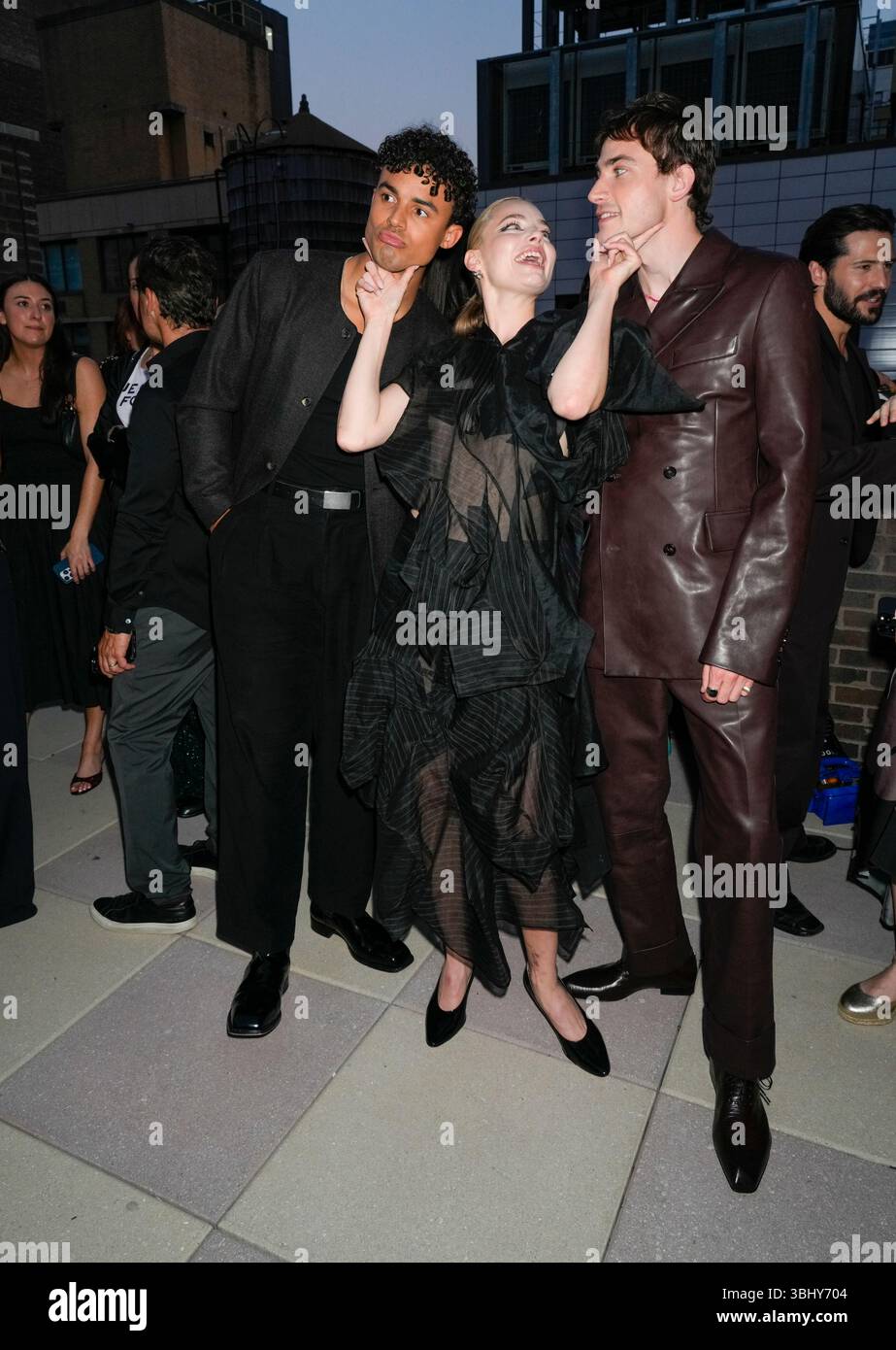 Matthew Broome, Kristine Froseth, Guy Remmers during the Season 2 ...