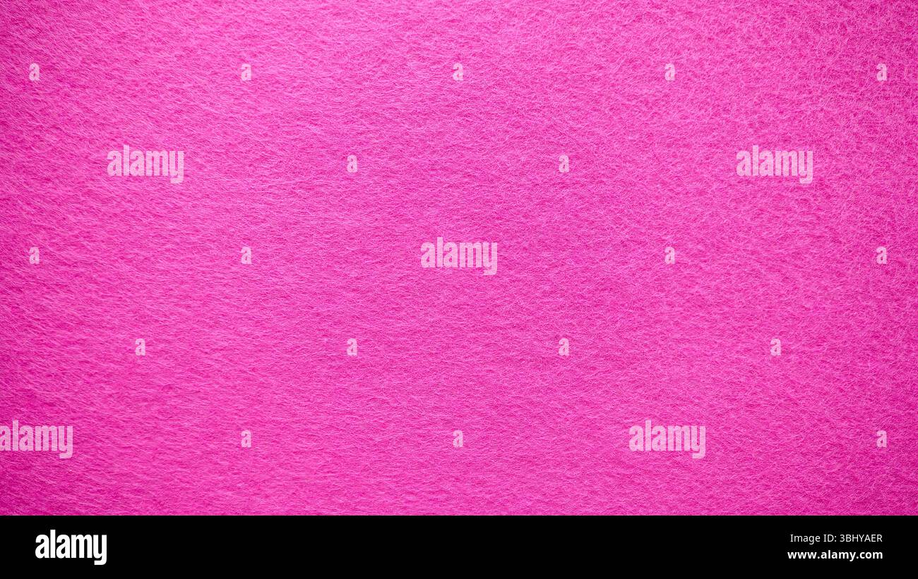 Vibrant pink Felt Surface Close-Up Stock Photo