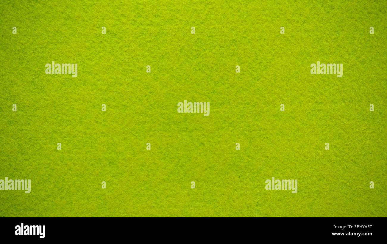 Vibrant green Felt Surface Close-Up Stock Photo