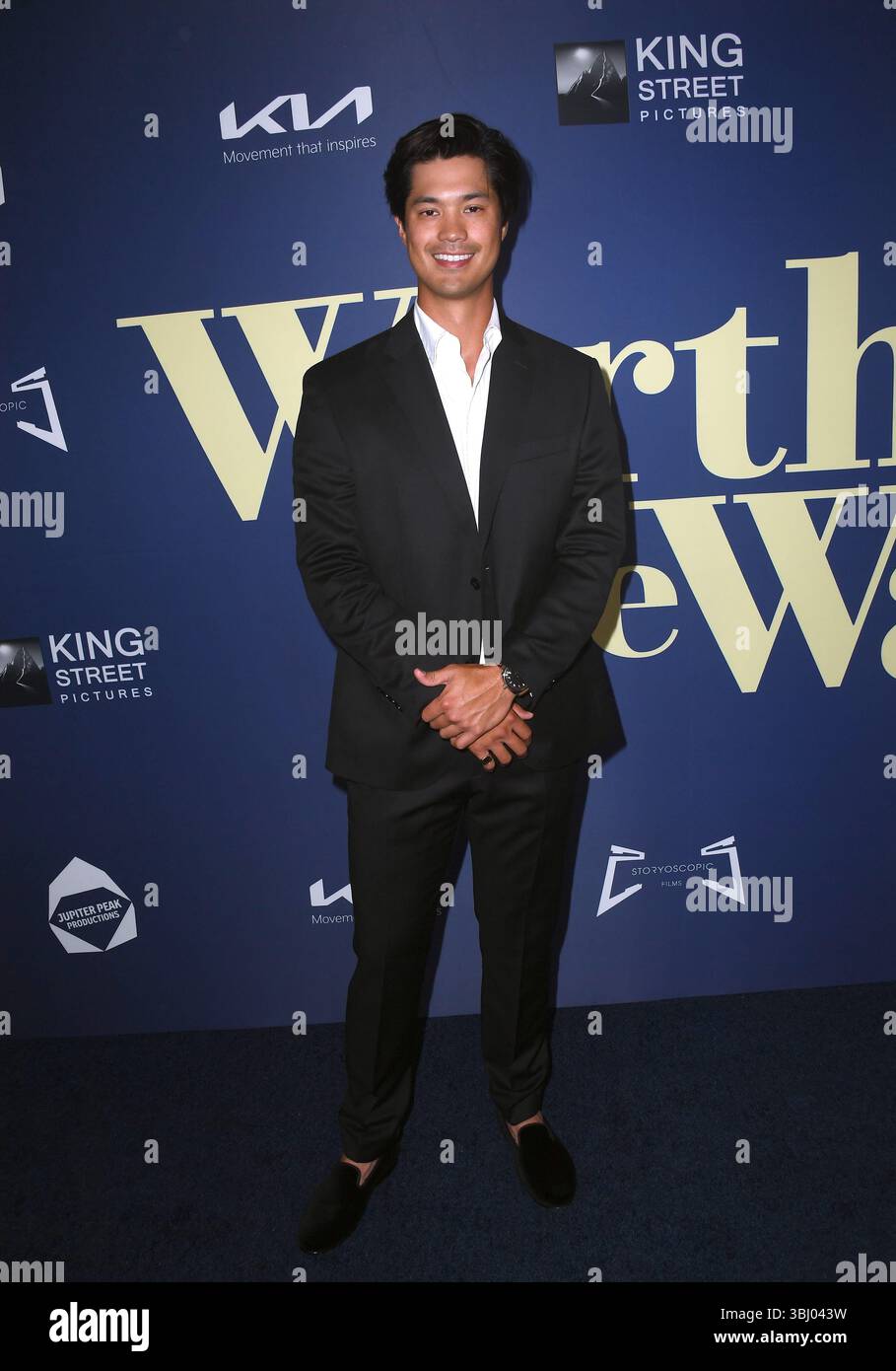 Roaa Butler Actor, Ross Butler attends the Los Angeles premiere of