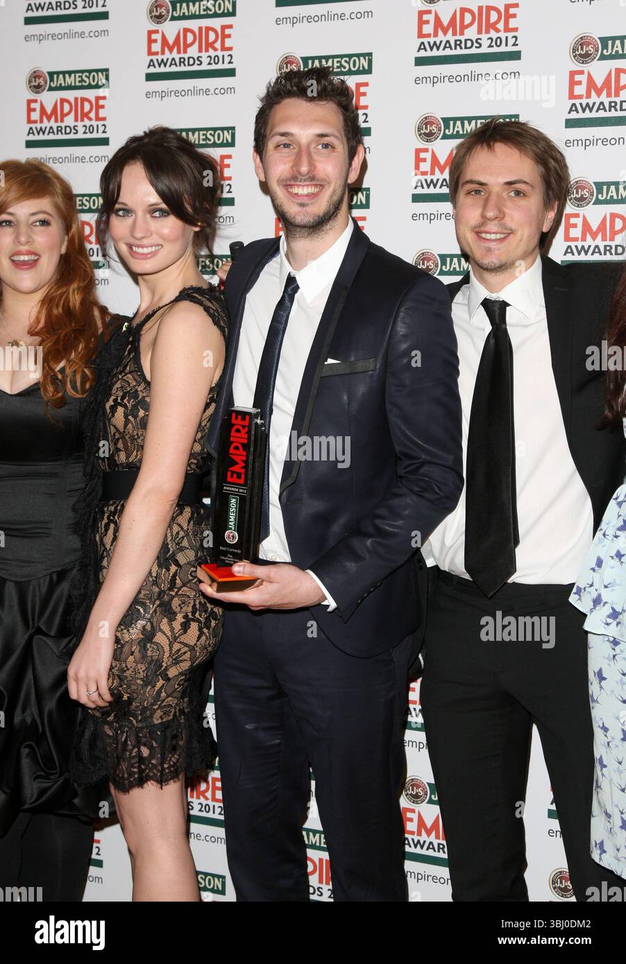 Laura Haddock, Blake Harrison and Joe Thomas at the Jameson Empire Film ...