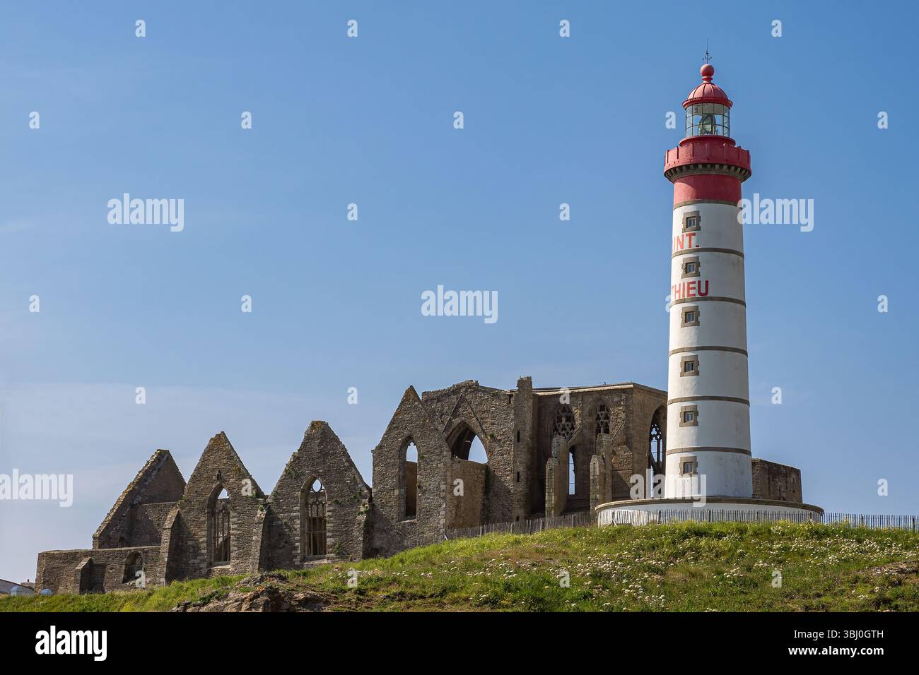 Abbaye de saint mathieu hi-res stock photography and images - Alamy