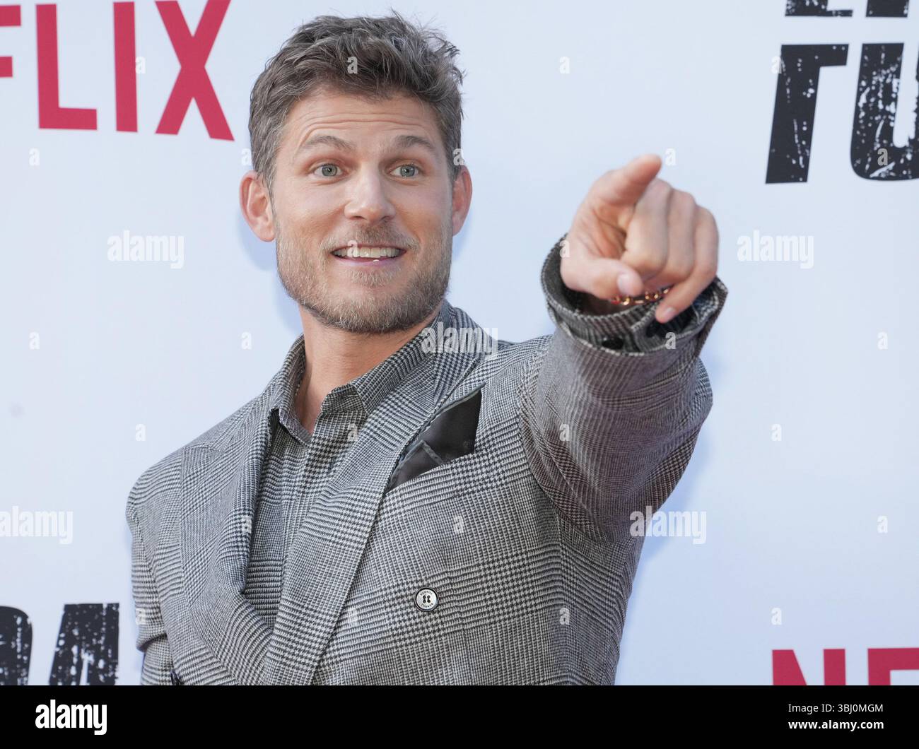 Travis Van Winkle arrives at the Netflix's FUBAR Season 2 Los Angeles