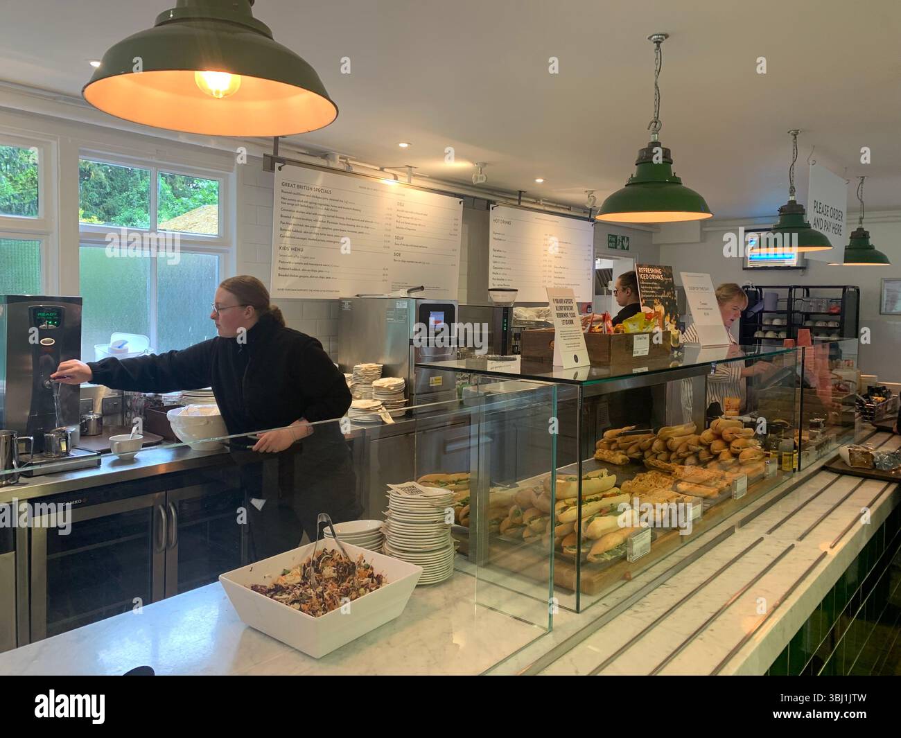 Bletchley Park house wartime offices secret place hidden Milton Keynes The Bombe famous military soldiers Navy Army Airforce imitation game film - Smartphone Captured Stock Image