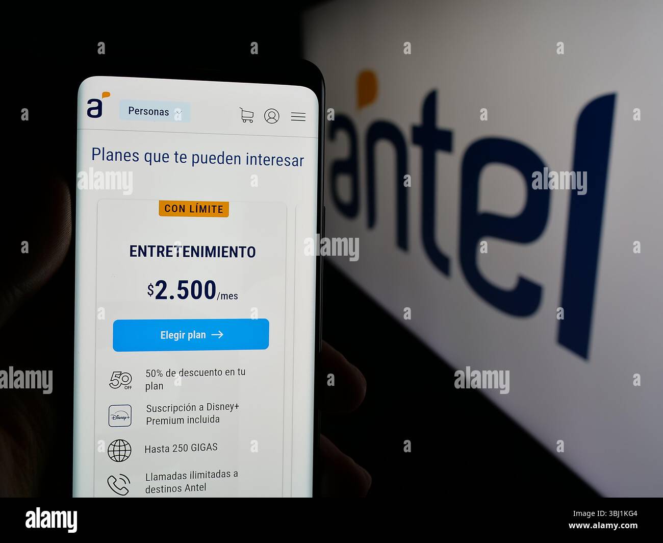 Antel logo hi-res stock photography and images - Alamy