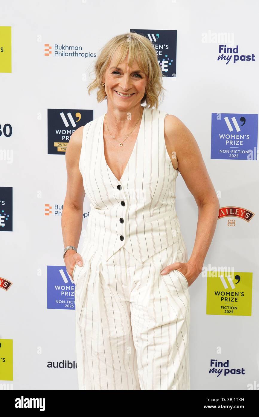 EDITORIAL USE ONLY Louise Minchin Attends The 2025 Women s Prize Winner editorial-use-only-louise-minchin-attends-the-2025-women-s-prize-winner