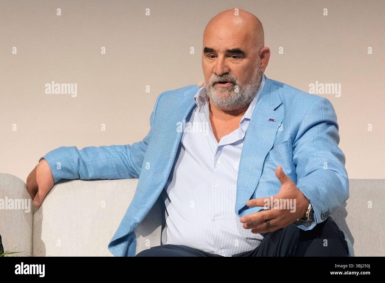 Chris LaCivita, Trump 2024 Campaign Manager, participates in the State of Crypto  Summit, in New York, Thursday, June 12, 2025. (AP Photo/Richard Drew Stock  Photo - Alamy