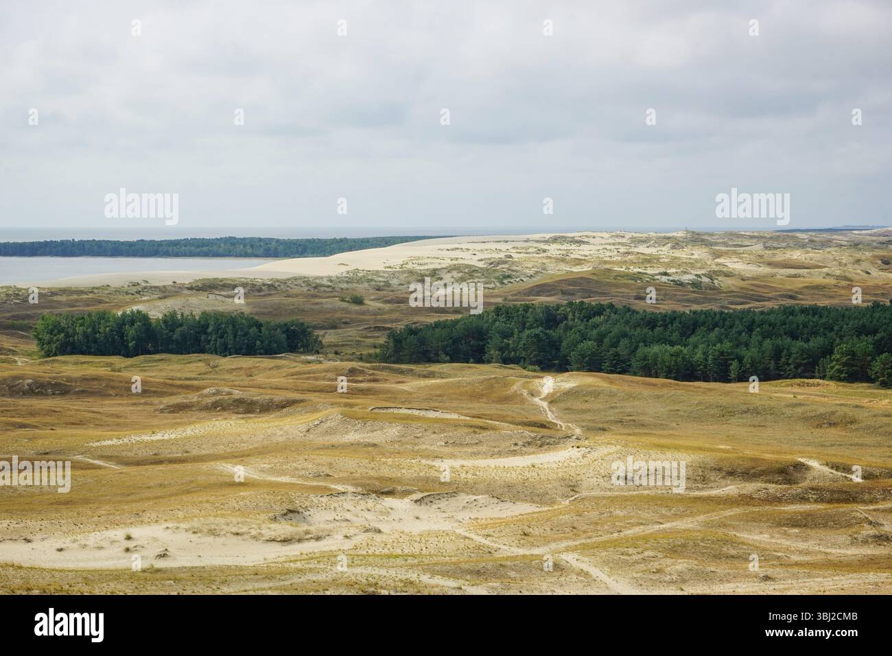 Sceronian Rocks Curonian lagoon sand dunes hi-res stock photography and images - Alamy