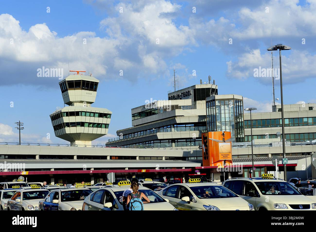 Berlin,Tegel airport, airports, architecture, architektur, area, areas, außen, aussenansicht, aussenansichten, außenaufnahme, aussenaufnahmen, Stock Photo