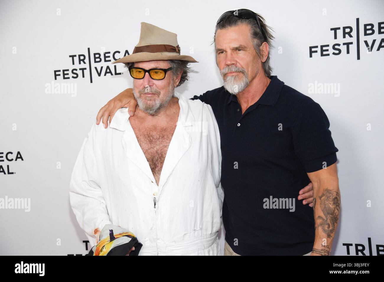 Julian Schnabel and Josh Brolin attend the "Gonzo Girl" premiere at ...