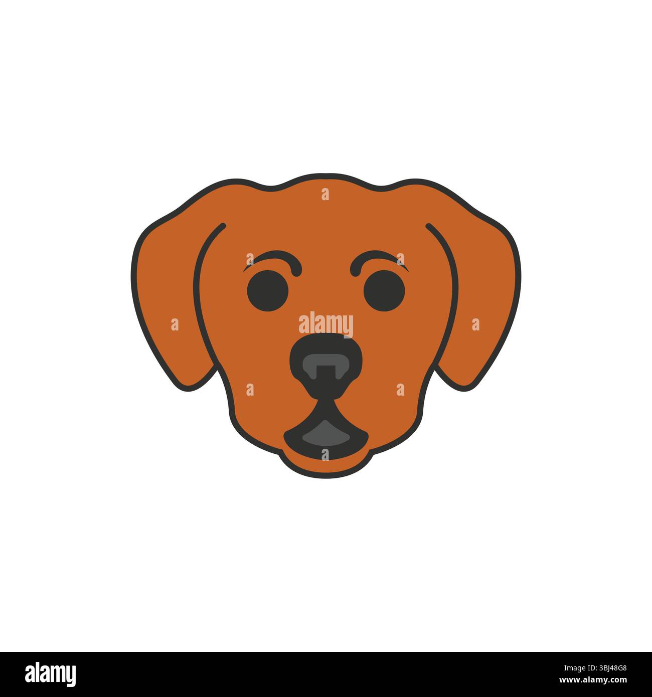 Adorable dog label hi-res stock photography and images - Alamy