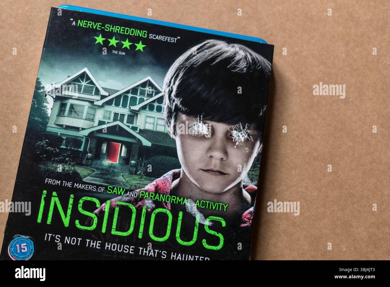 Insidious blu-ray case cover featuring Dalton Lambert played by Ty  Simpkins, isolated on blank background. Editorial use only Stock Photo -  Alamy, image size:1300x956