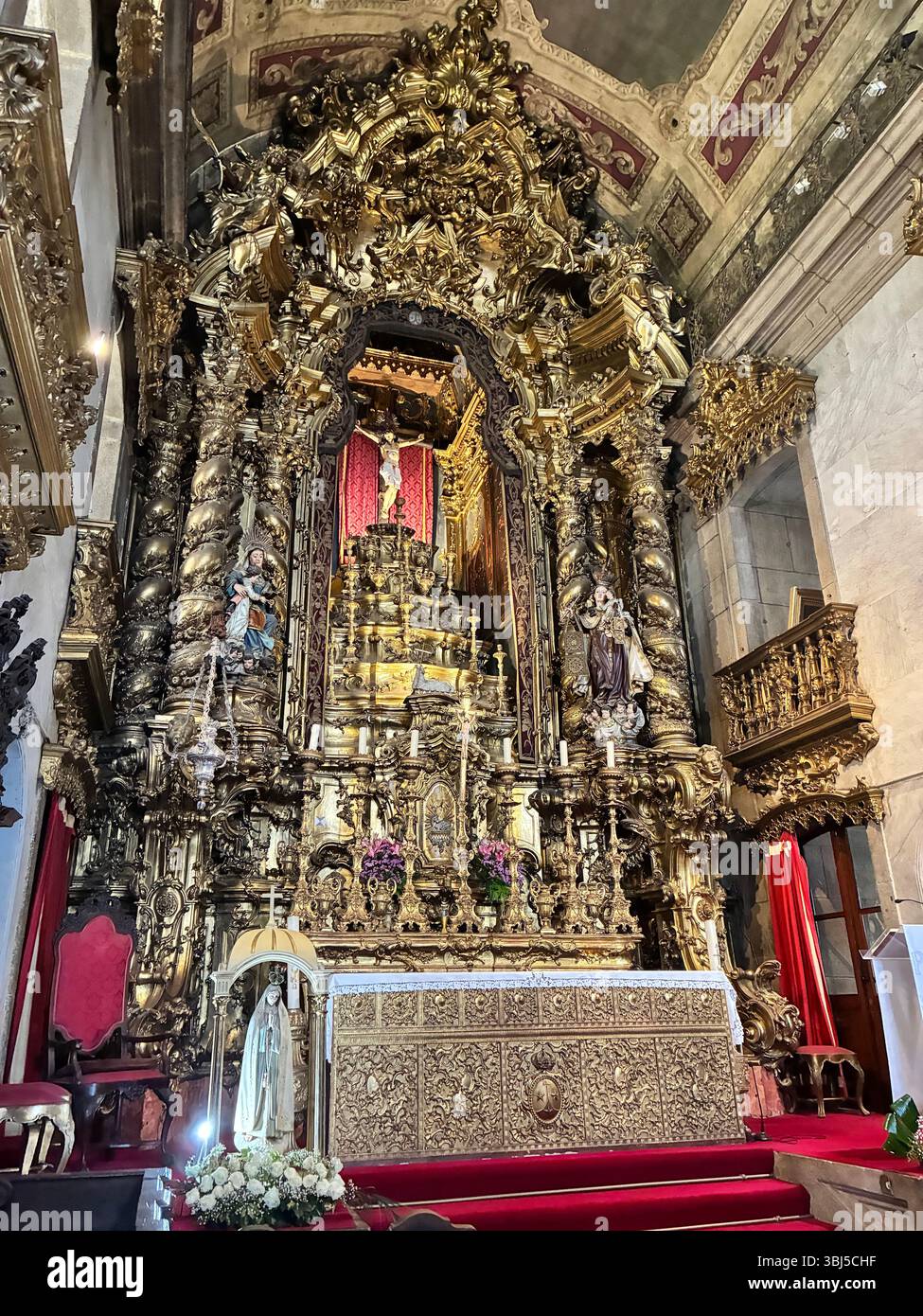 Porto and the Ordem do Cardo Church - Smartphone Captured Stock Image