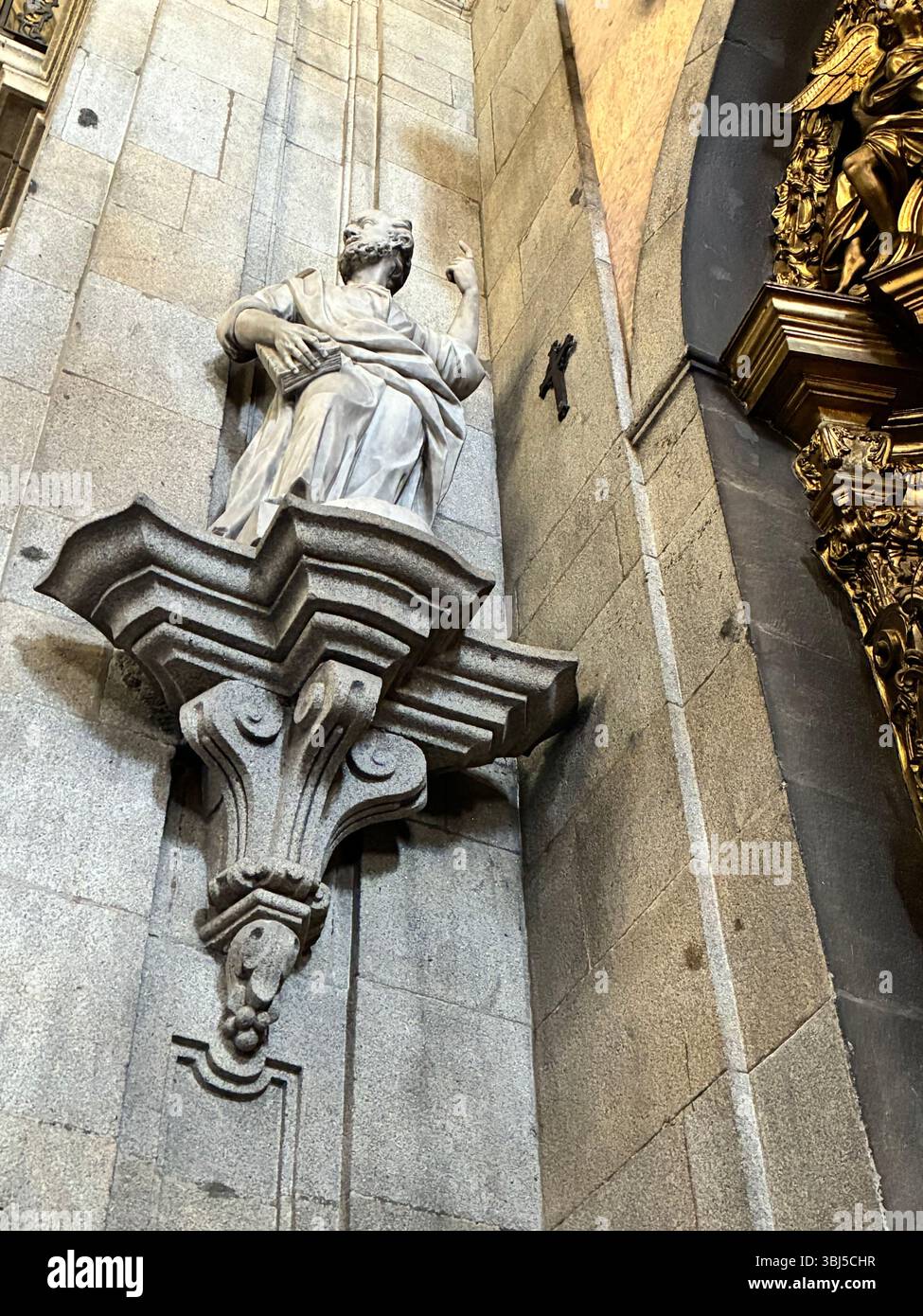 Porto and the Ordem do Cardo Church - Smartphone Captured Stock Image
