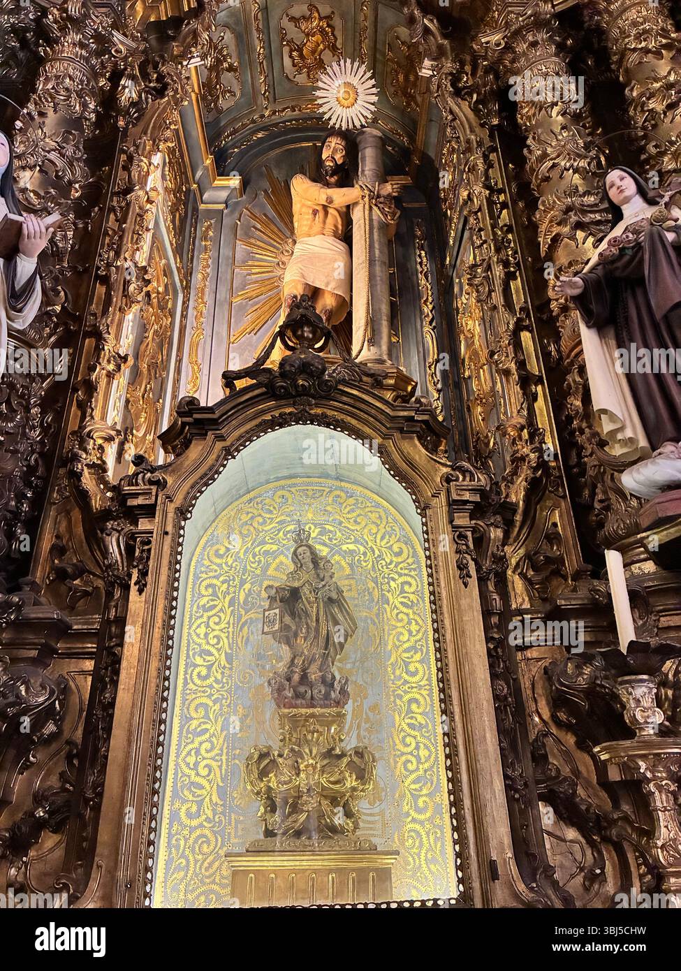 Porto and the Ordem do Cardo Church - Smartphone Captured Stock Image