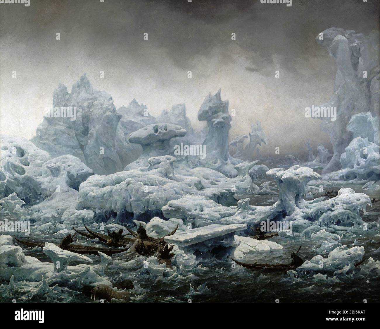 Walrus painting hi-res stock photography and images - Alamy