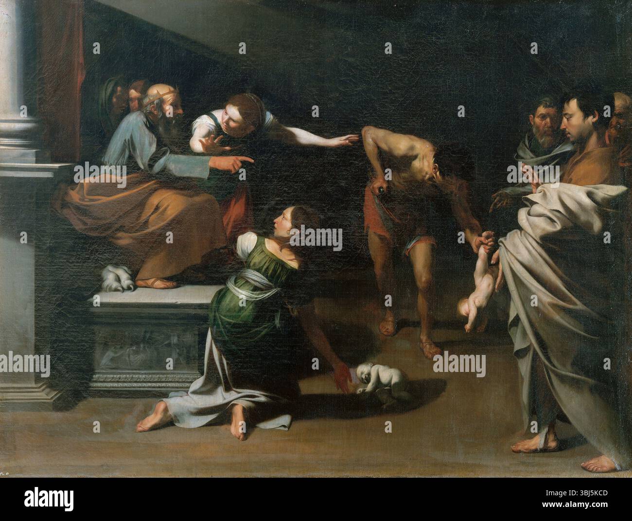 Found Judgment The Judgment of Solomon, 1609-1610. Found in the Collection of Galleria ...