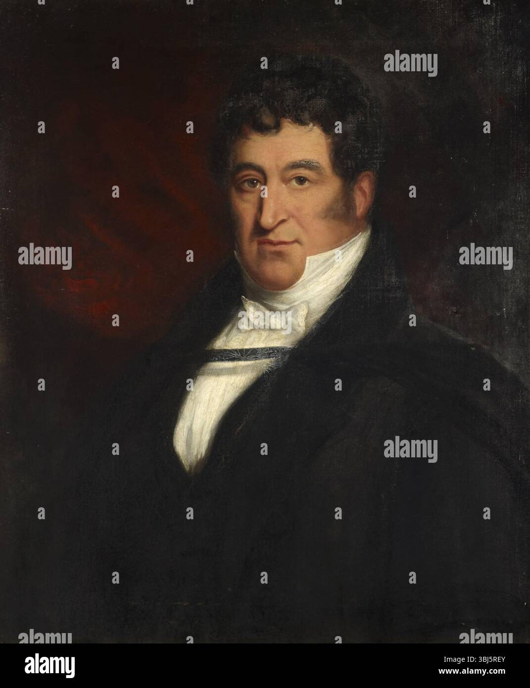 Médaillon Portrait En Bronze De Gioachino Rossini - Époque XIXe - Style Empire - Bel état