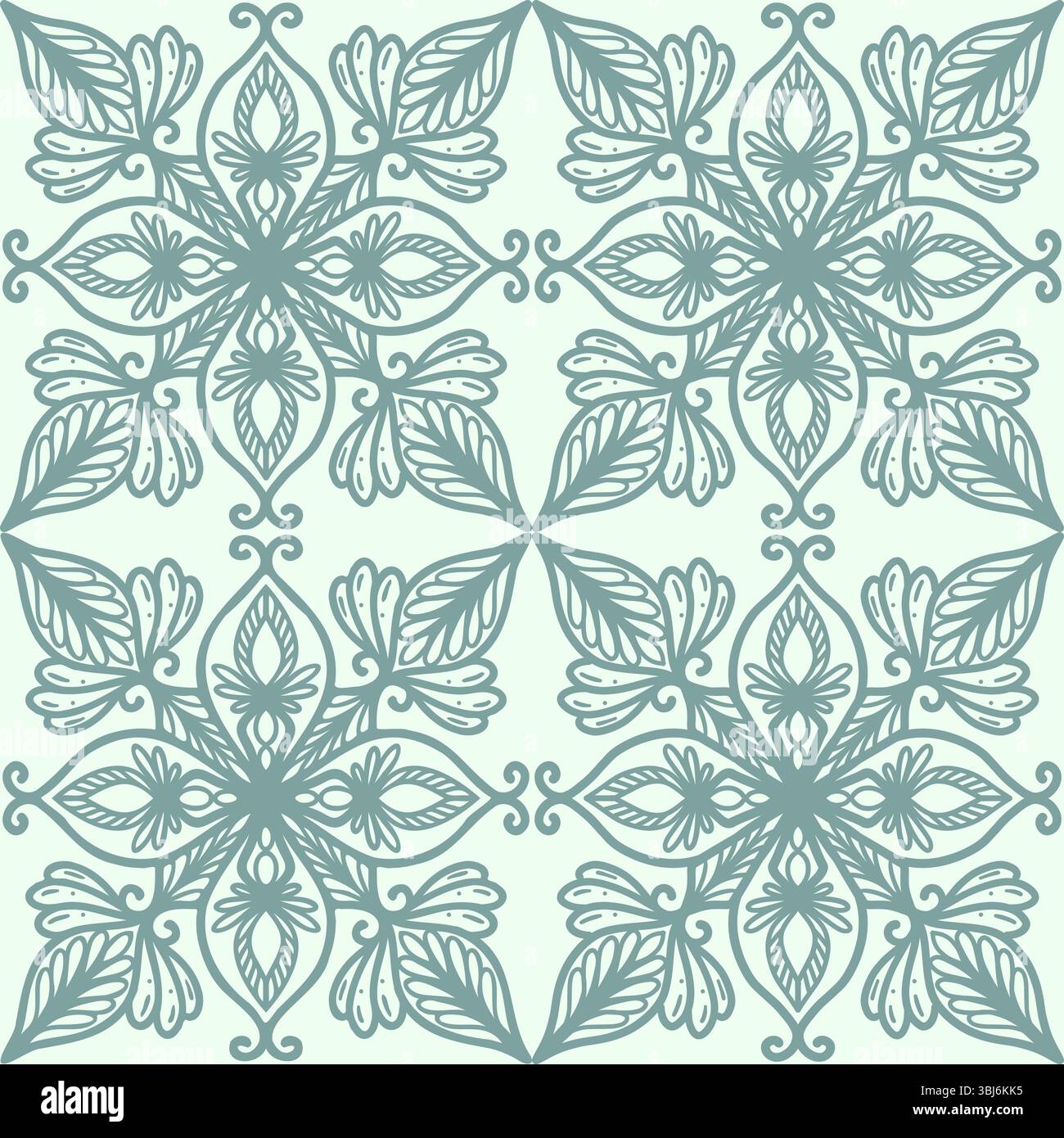 colorful line scribble repeats pattern seamless background Stock Vector