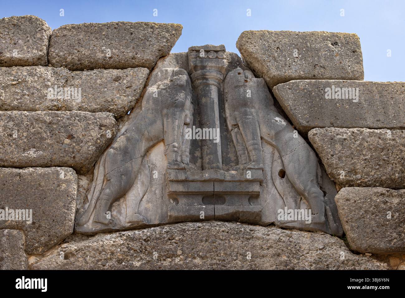 The city of legendary Mycenae. The Lion Gate. Built in 1250 BC, it is ...
