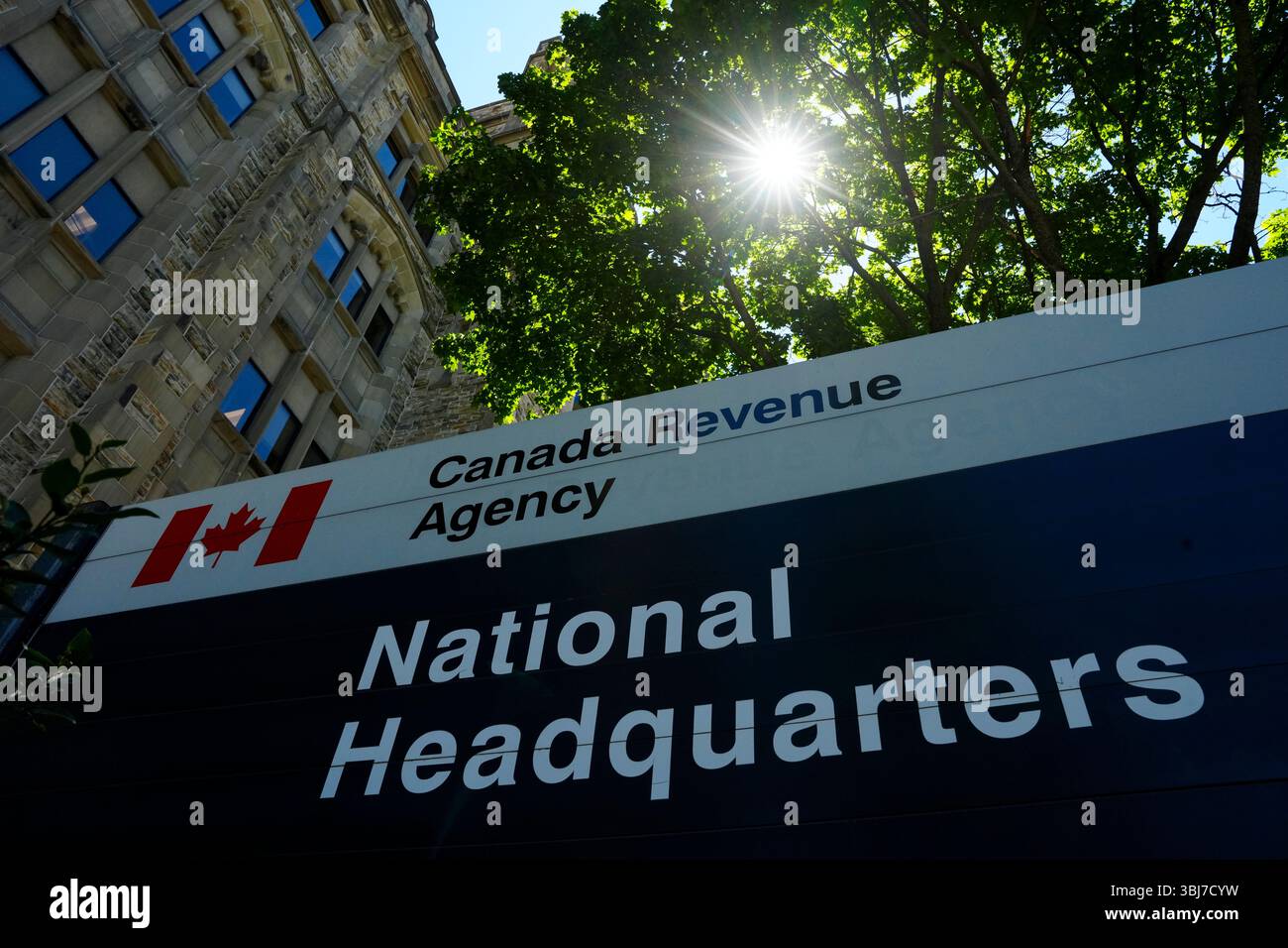 Canada Revenue Agency (CRA) national headquarters in Ottawa on Friday