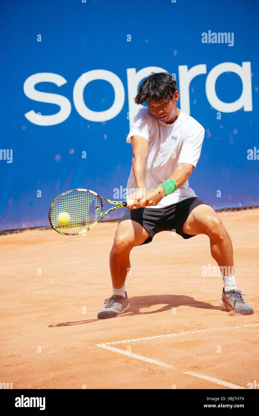 Villeurbanne, France. 09th June, 2025. Ray Ho (Taiwan) during the Open ...