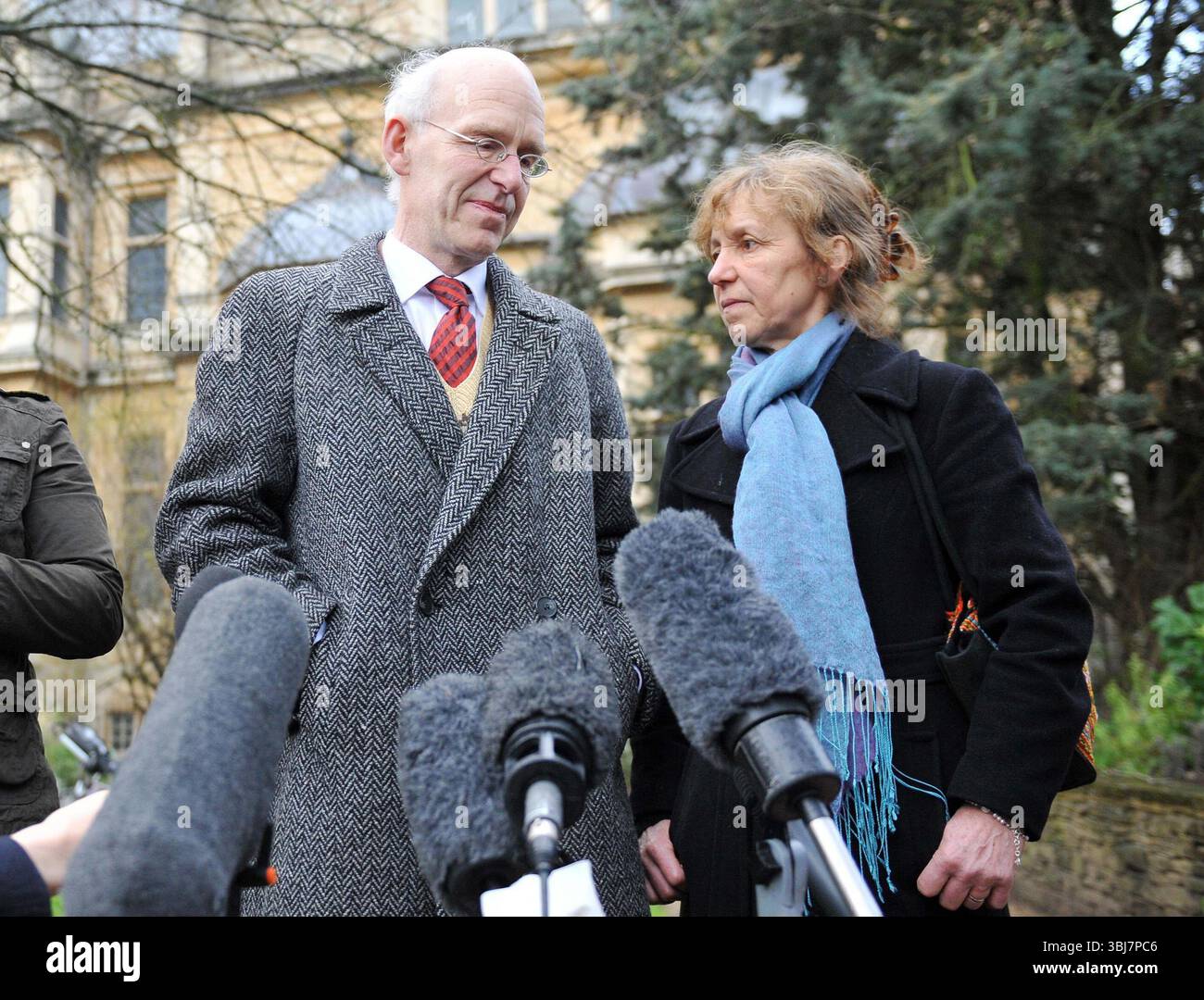 File photo dated 15/02/11 John and Lorna Norgrove, the parents of aid ...