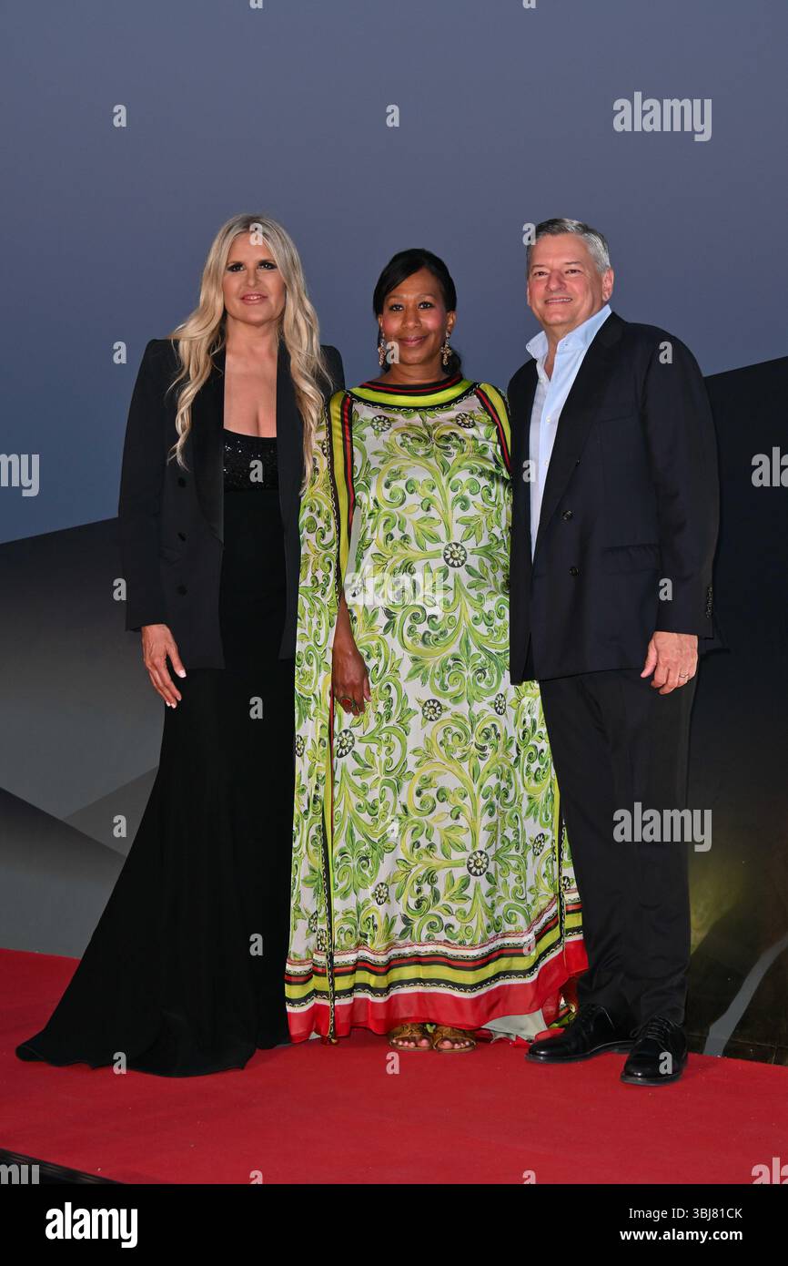 Taormina, 71st Taormina Film Festival 2025 - Red carpet fourth evening ...
