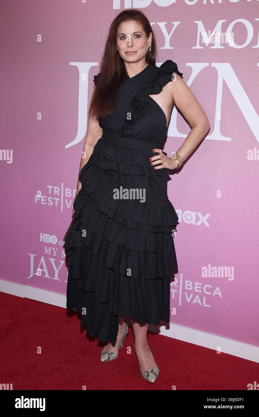 New York, USA. 13th June, 2025. Debra Messing attends the 'My Mom Jayne ...