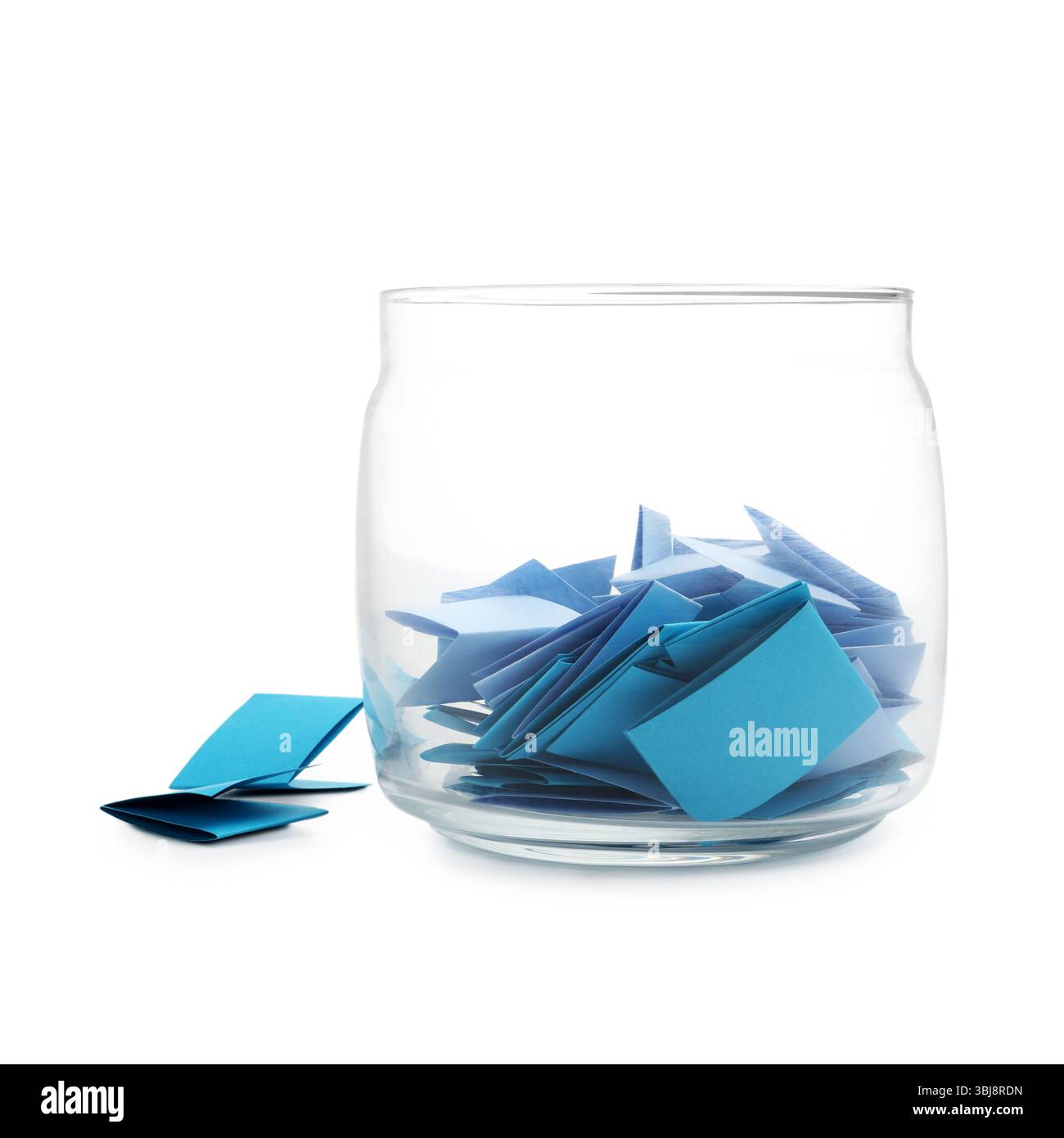 Random glass pieces Cut Out Stock Images & Pictures - Alamy