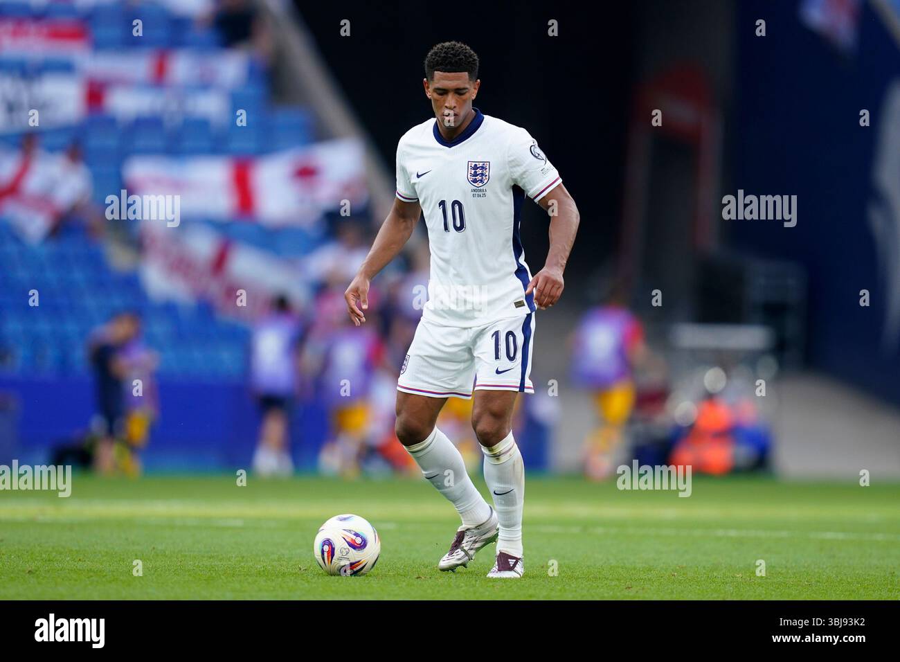 Jude Bellingham of England during the FIFA World Cup 26 UEFA Qualifiers ...